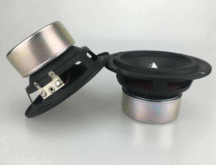 2pcs 4"inch 115mm Speaker 4Ω 10W~20W full range Loudspeaker Home Audio parts