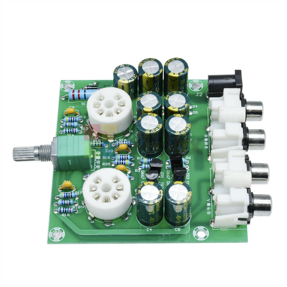 12V 6J2 Valve Pre-amp Tube PreAmplifier Board Musical Fidelity X10-D Circuit DIY