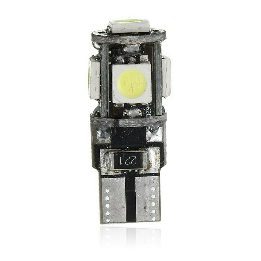 14PCS White LED Lights Interior Package Map Dome + License Plate white 6000k