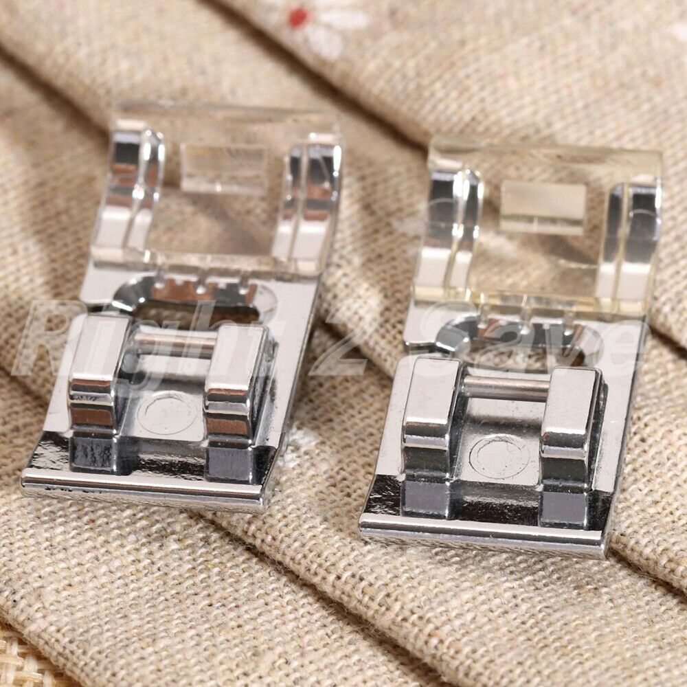35mm*17mm Transparent Standard Presser Foot For Janome Brother Sewing Machine