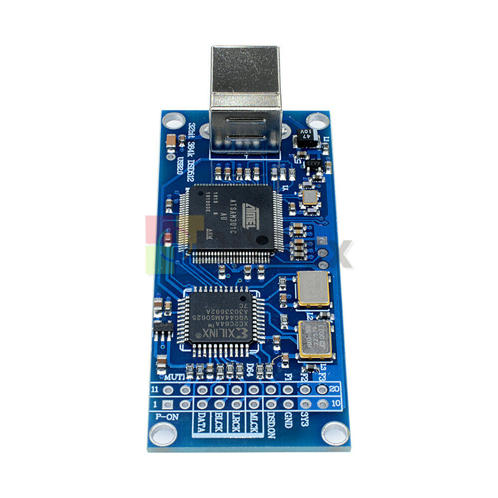 DU1 USB to IIS card base on Amanero usb iis card support dsd512,32b 384K New