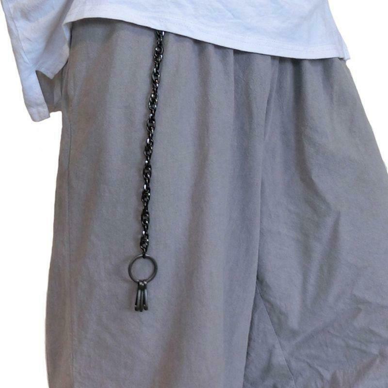 Black Metal Wallet Belt Chain Punk Hipster Pant Jean Key Chain Hip Hop Jewelry