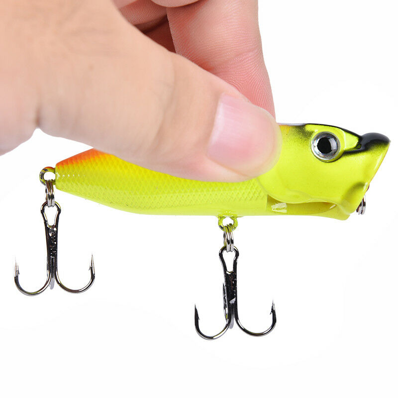 7cm 12g fishing lures hard baits artificial popper crankbait wobblers bai.l8