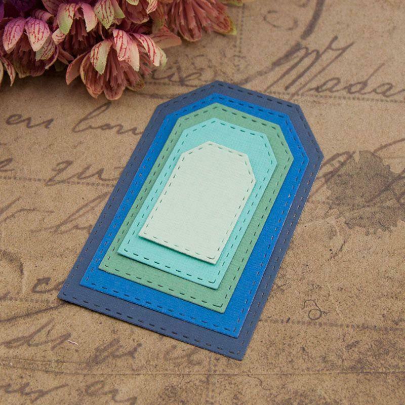 Frame Metal Cutting Dies Stencil For DIY Scrapbooking Album Paper Card Embossing