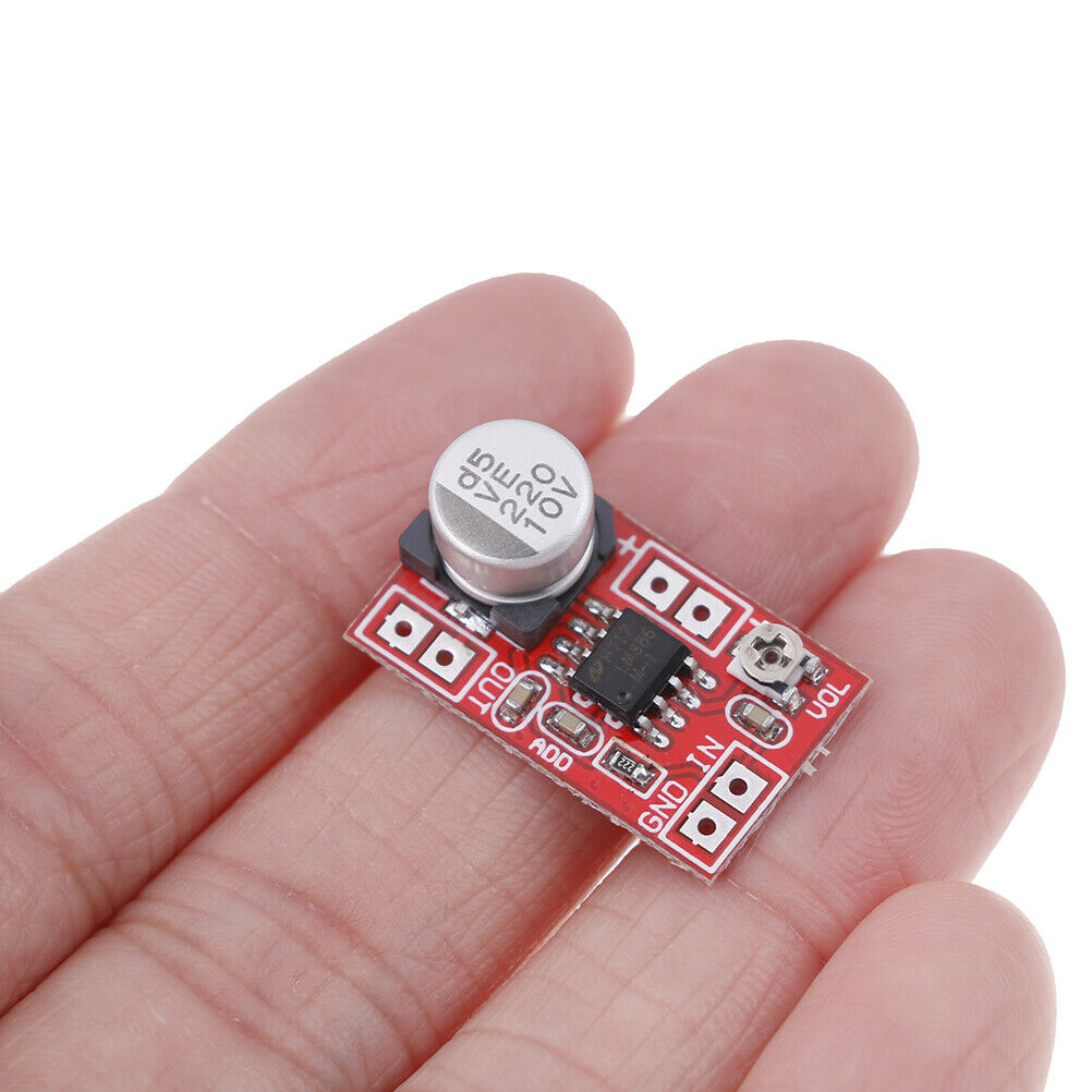 DC 5V-12V micro electret amplifier MIC condenser mini microphone amplifie tHSJC