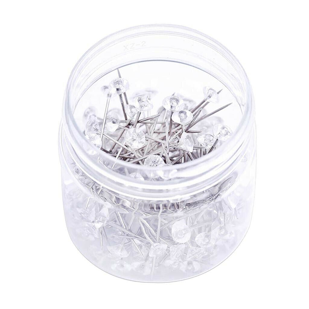 150 pieces rhinestone diamond quilting needle sewing pins sewing needles