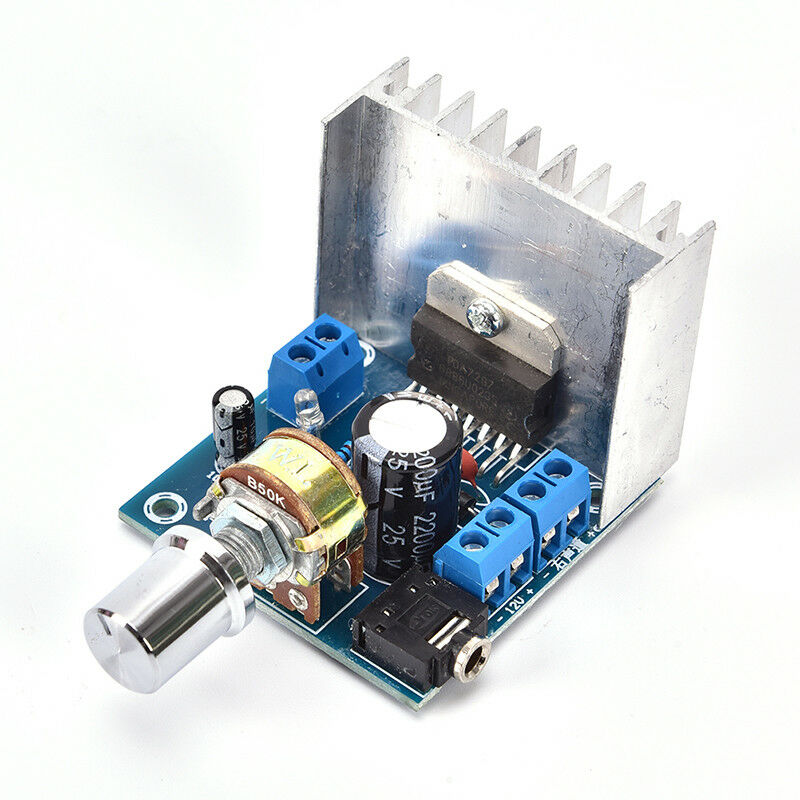 TDA7297 AC/DC12V 2*15W Dual-Channel Digital Stereo Audio Amplifier Board @BDA
