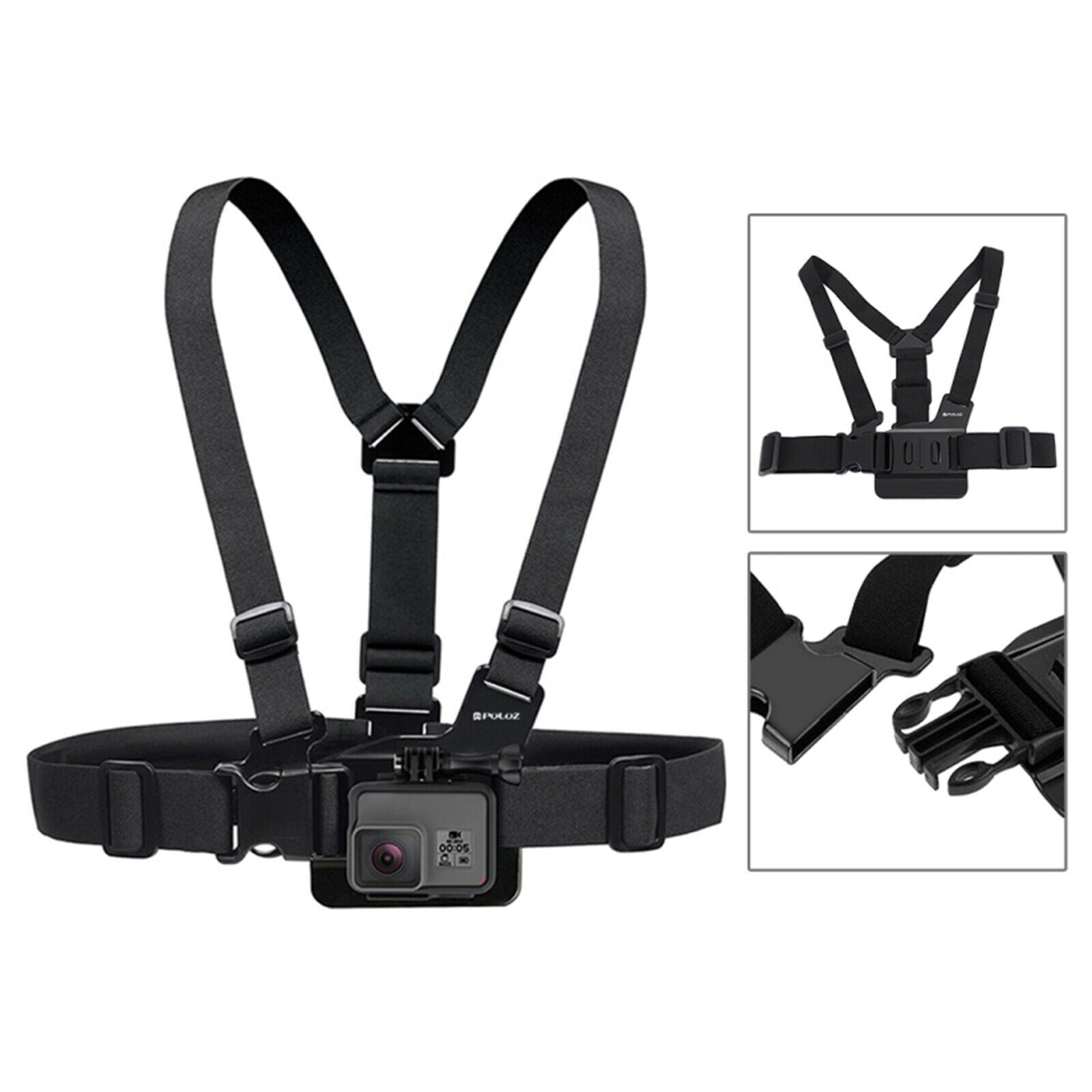 53-in-1 Accessories Kit for GoPro Hero 7 6 5 3 2 Vlog Skiing Watching Videos