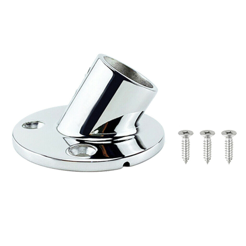 Marine boat made of stainless steel 316, sturdy handrail, 25mm + 60 degrees