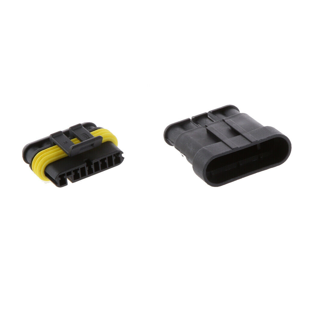 5 Pin With Terminals Way Plug Waterproof Car Connector