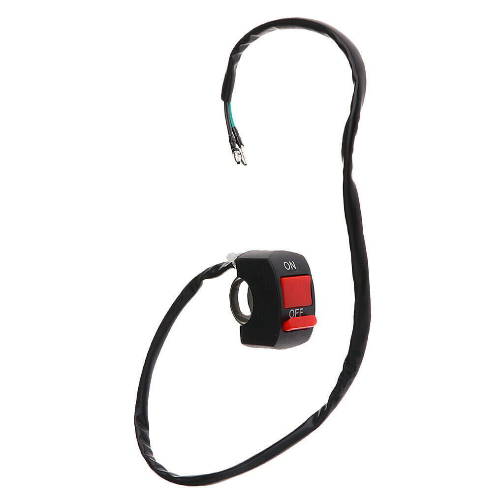 On Off Run Motorcycle Handlebar Switch 12 VOLT 22mm Spot Fog