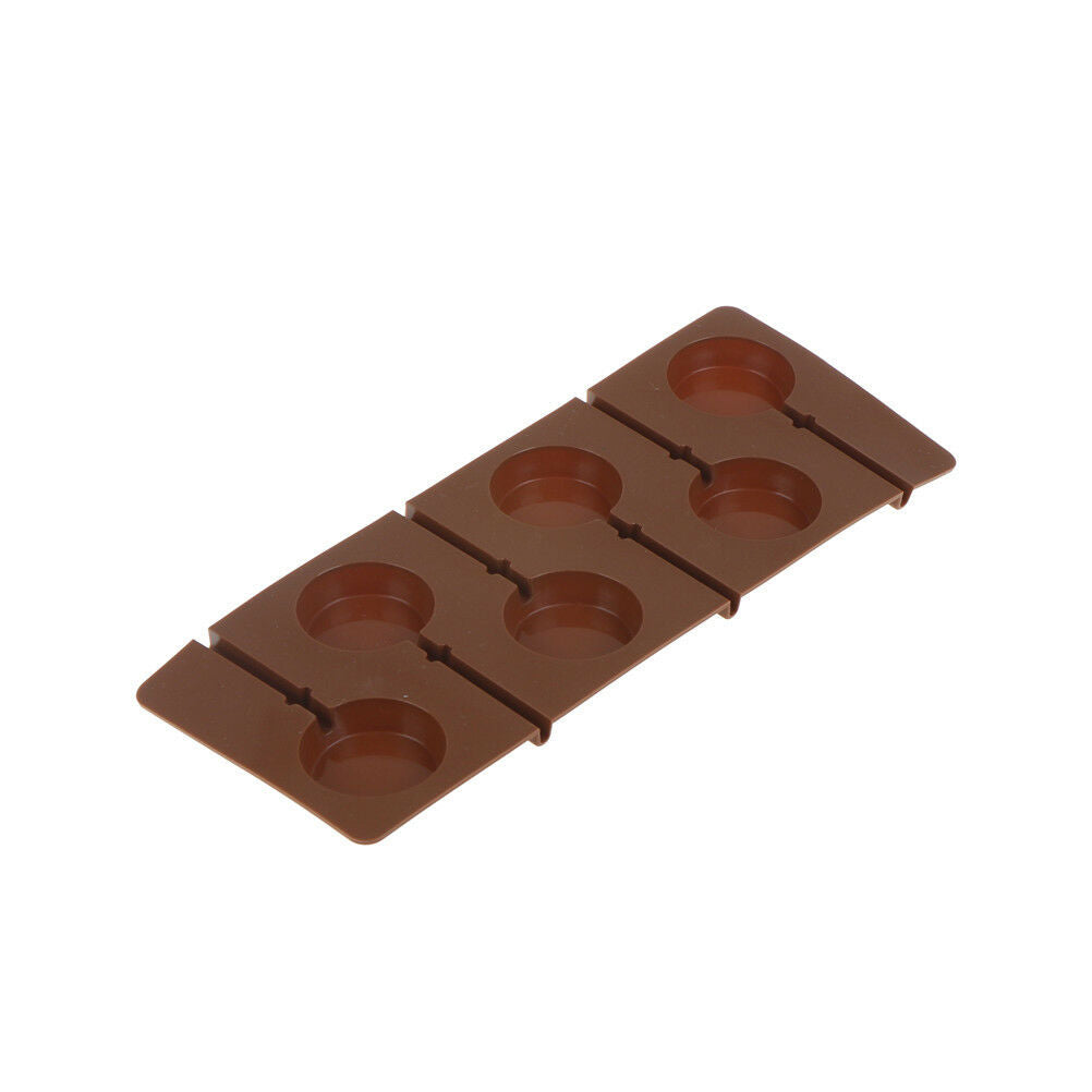 Silicone Lollipop Cake Chocolate Soap Pudding Jelly Candy Cookie Mold HFH2L SJ