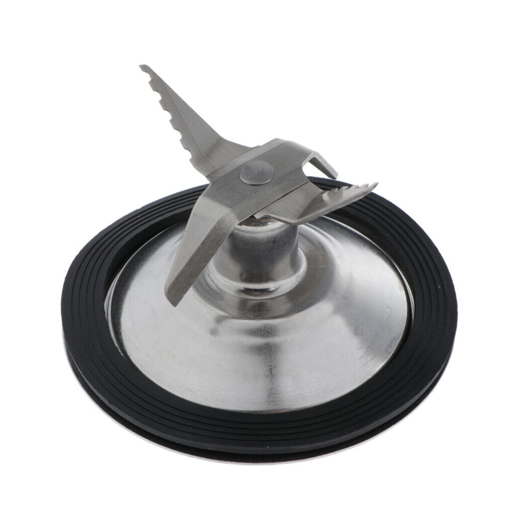 Cross Ice Blade + Gasket Spare Part for Braun 4184 4184625 Blender Accessory