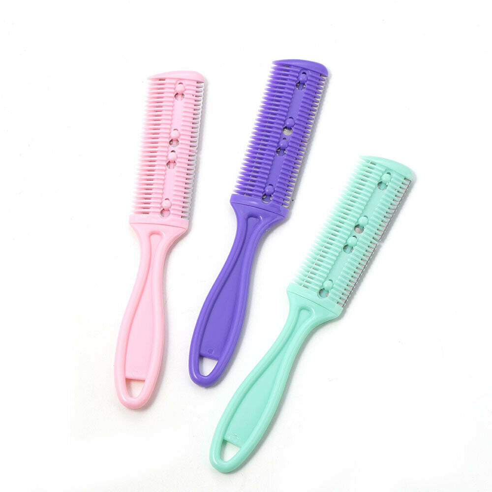 Pro Scissor DIY Hair Razor Comb Salon Hairdressing Thinning Trimmer