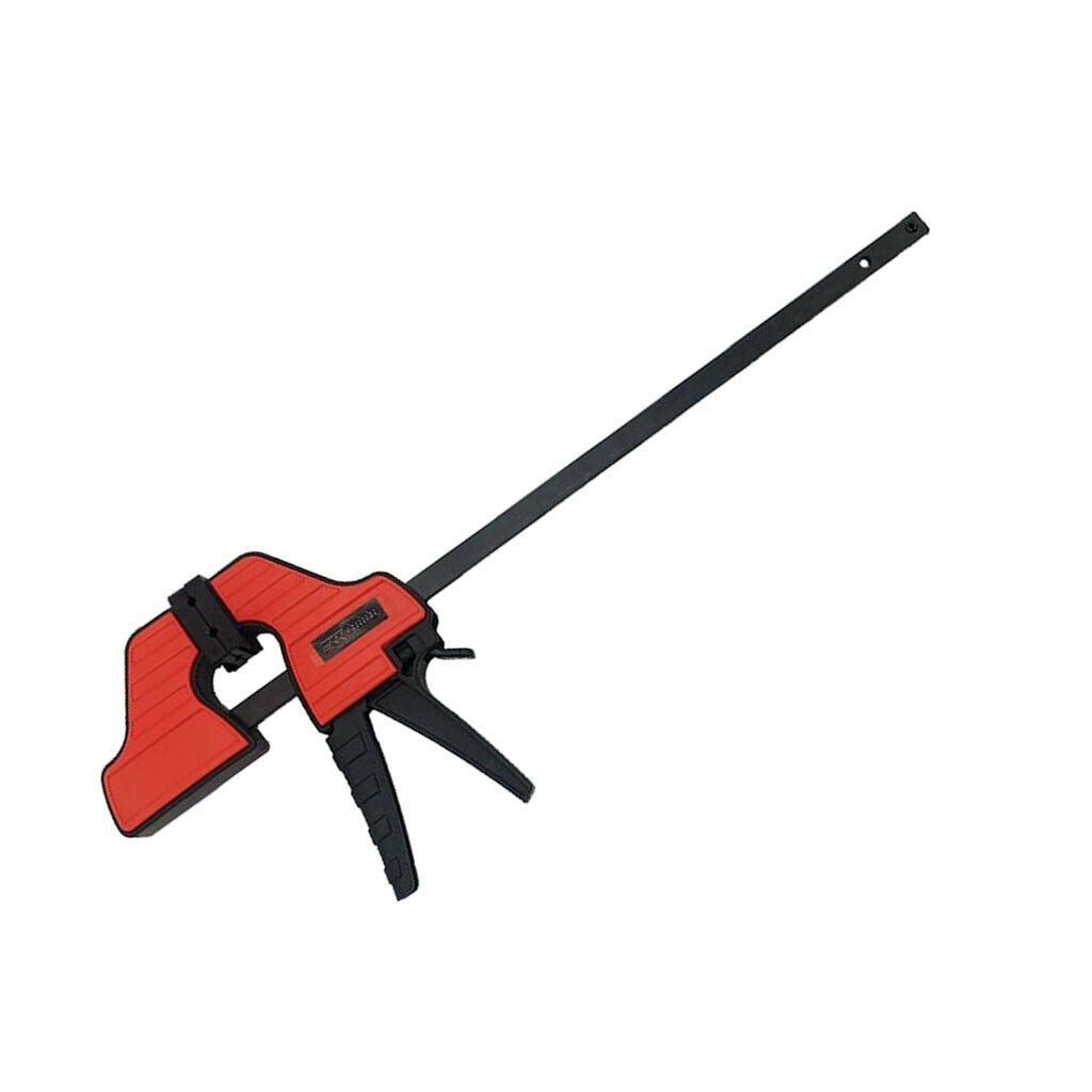 12''Woodworking FClamp Quick Grip Ratchet Release Squeeze Carpenter DIY Tool