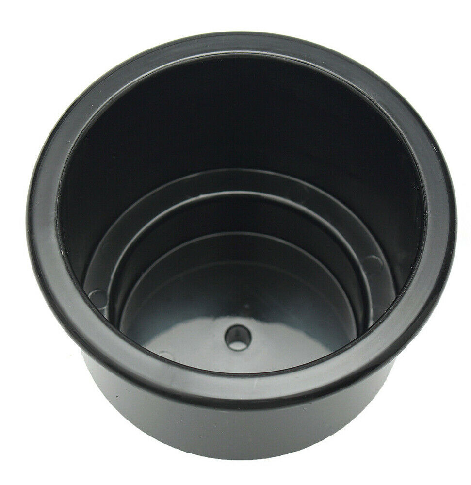 Marine Boat RV Car Plastic Cup Drink Can Holder Yacht Truck Bottle Insert Black