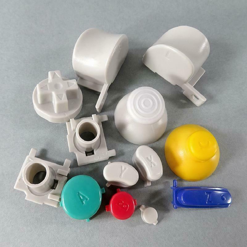 13 in 1 Full Button ABXYZ Button Thumbstick Cap Joystick D-pad Cross Key for NGC