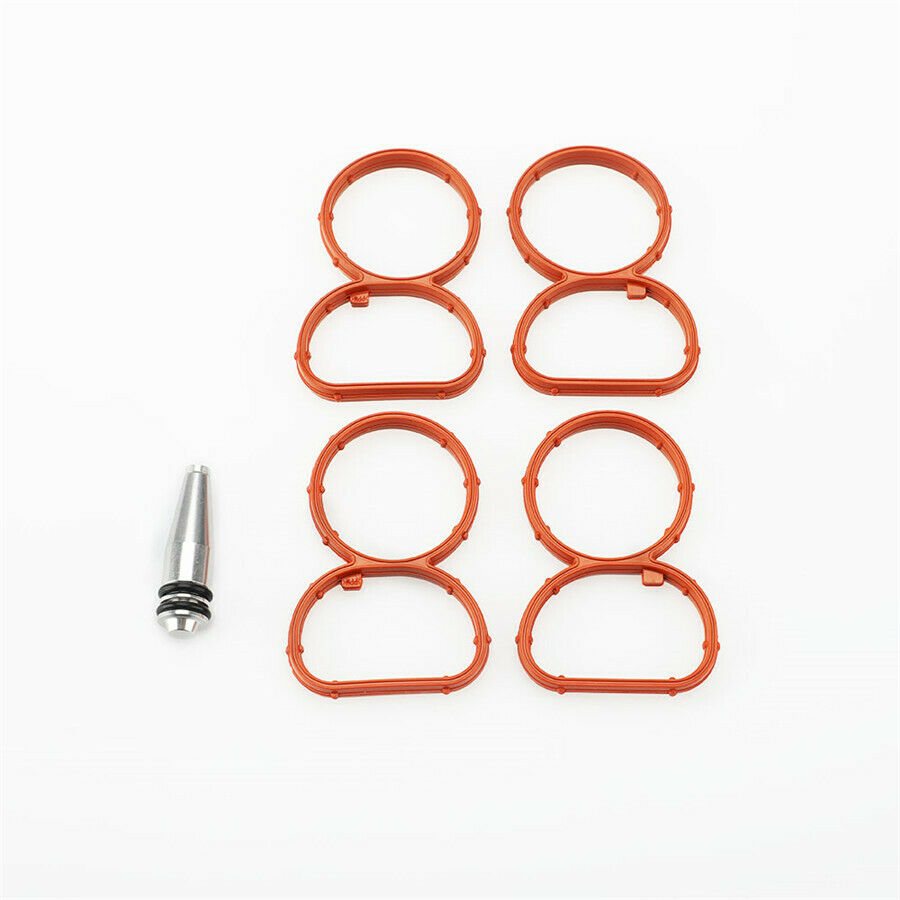 Swirl Flap Flaps Plug Blank Removal Replacement with Gaskets Kit for BMW N47