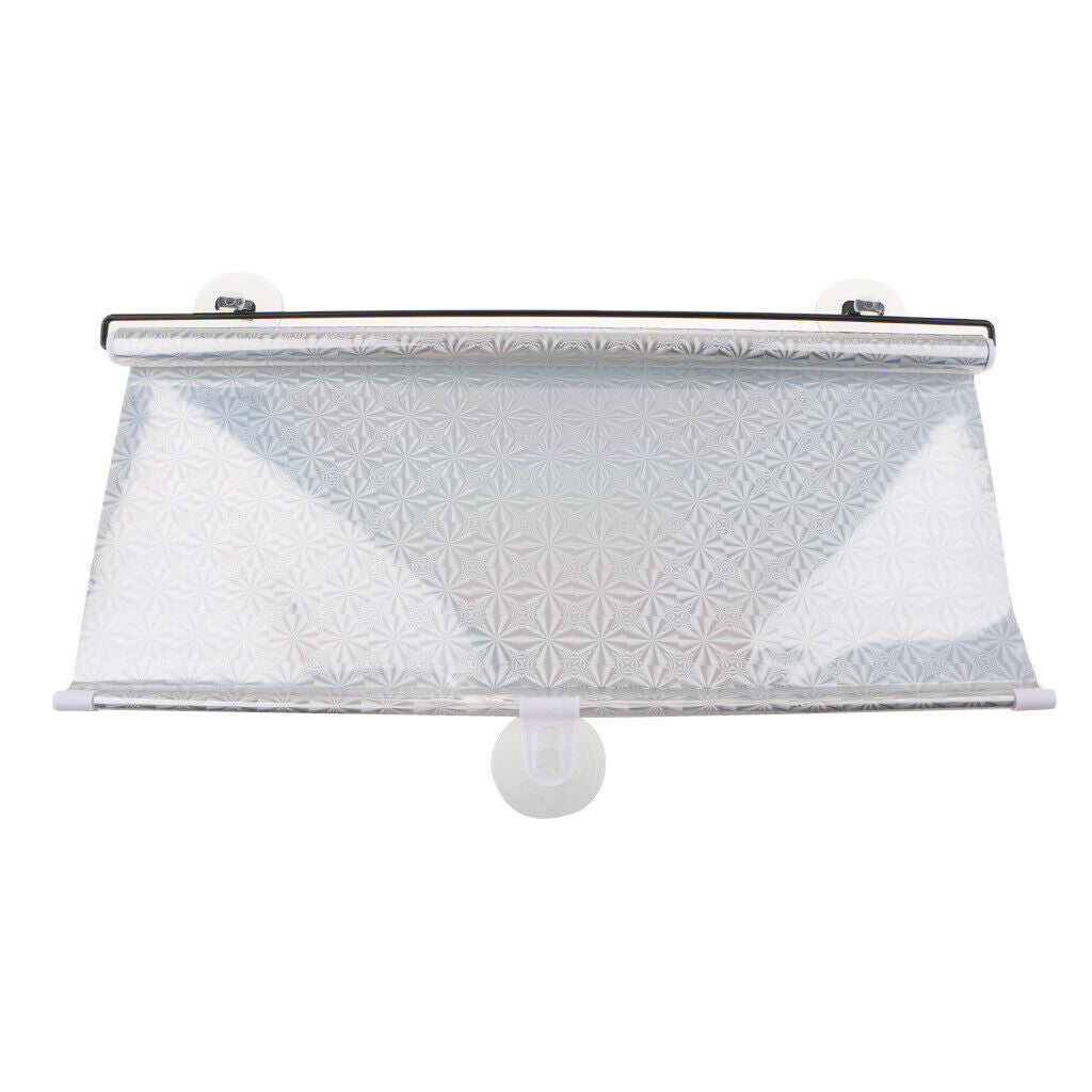 Solar Insulation Curtain for Car, Window Cover with Retractable Anti UV , 50x125