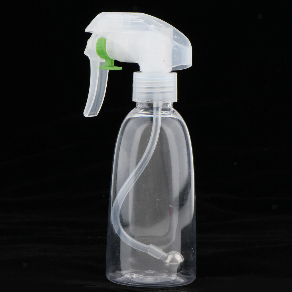 Plastic   Spray Empty Bottle Hairdress Water Mist Sprayer 200ml Clear