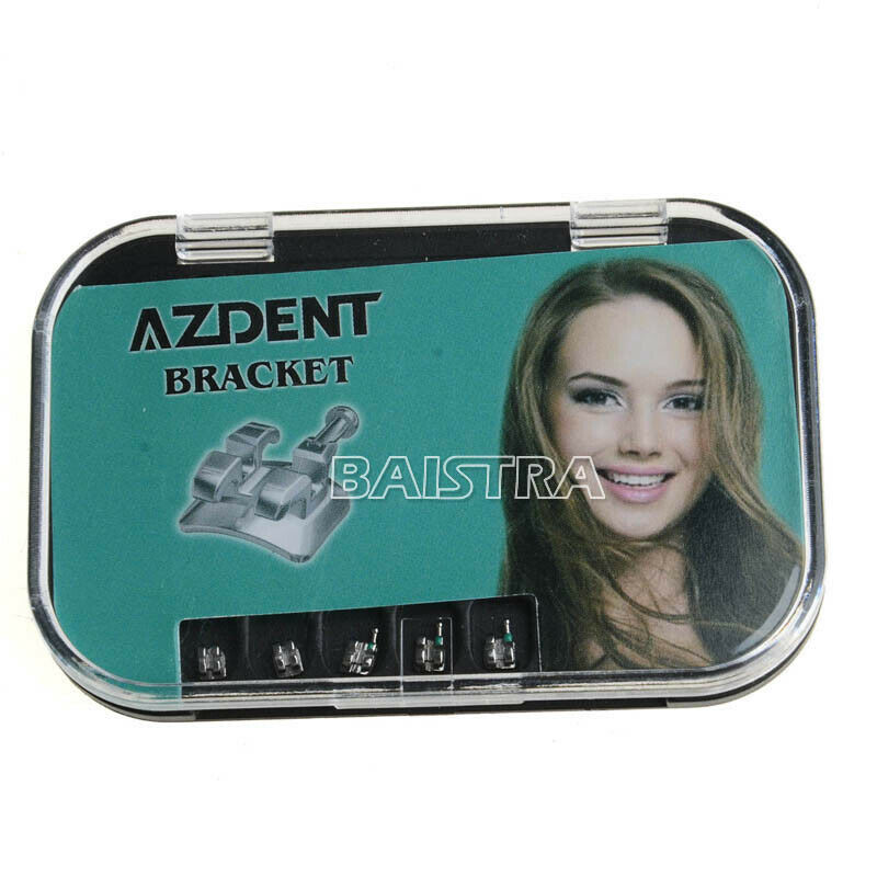 10 Boxes Dental Ortho Brackets Braces MIM Monoblock Mini MBT .022 345 HK AZDENT