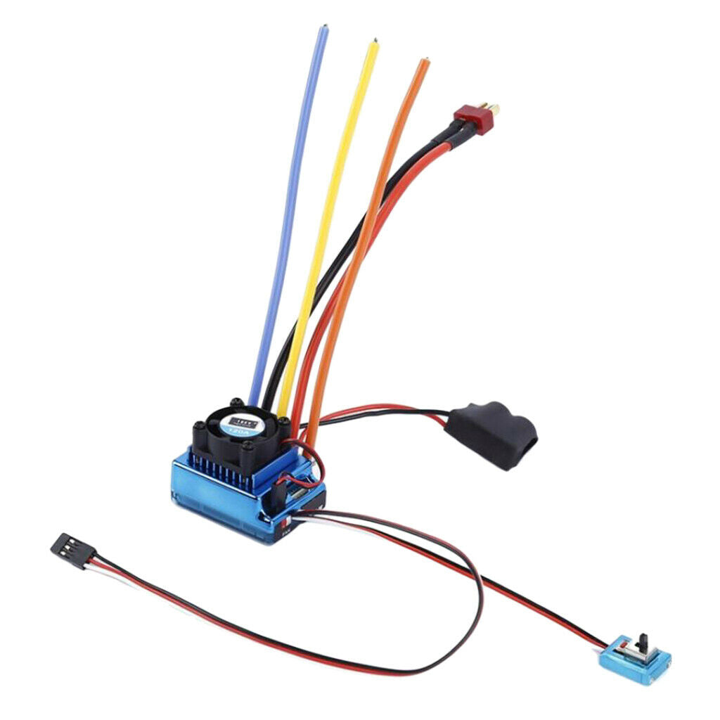 Sensored Brushless 120A ESC Motor  â€‹â€‹Controller for 1/8 1/10 RC Car Truck