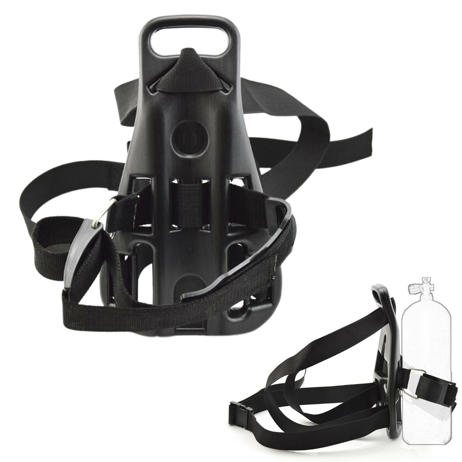 Scuba Diving Single Tank Backpack Bracket Snorkeling Gas Bottle Holder