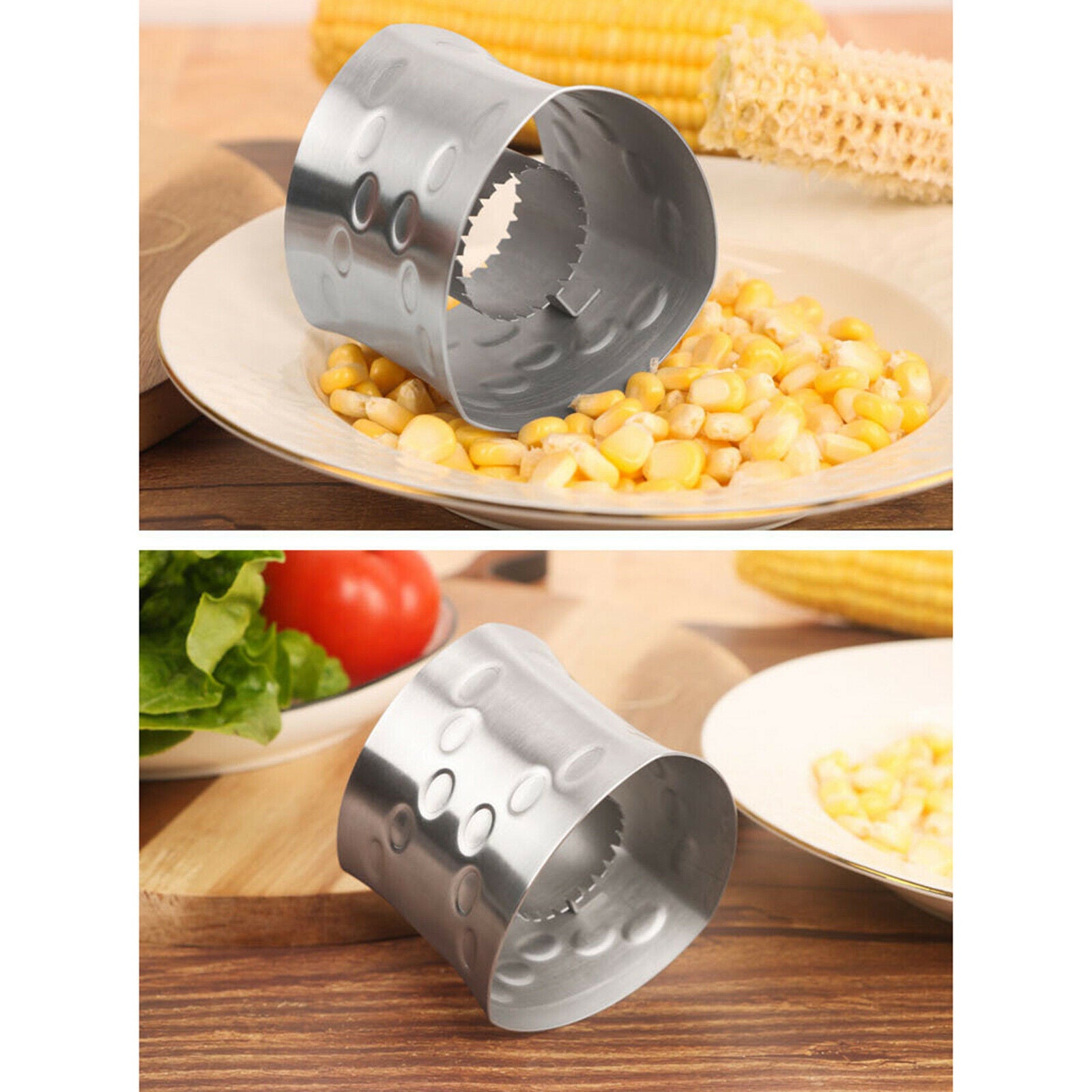 Non  Stainless Steel Home Cob Peeler with Serrated Blade Corn Stripper