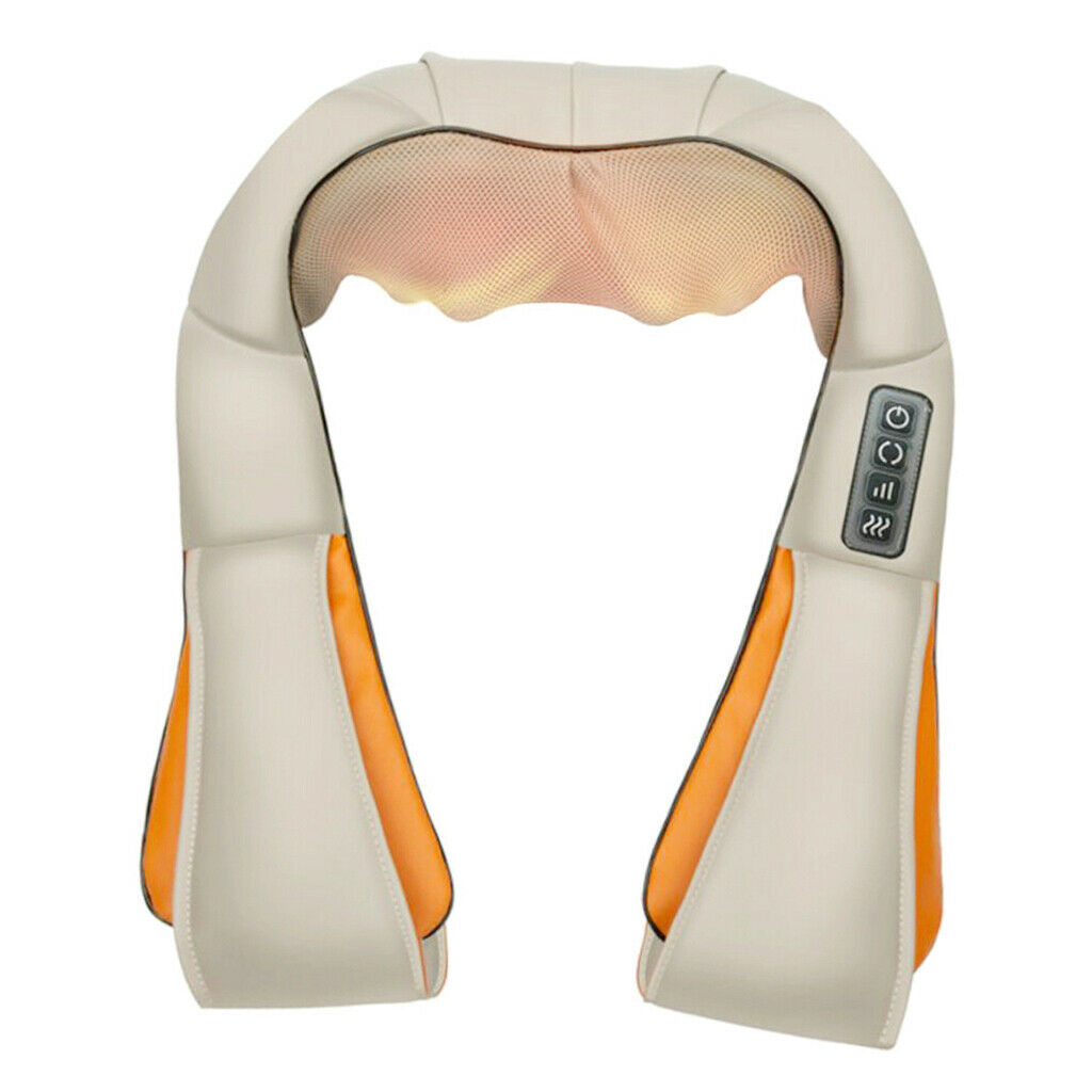 Massagers for Neck Back and Shoulder with Heat Deep Tissue 4D Kneading EU