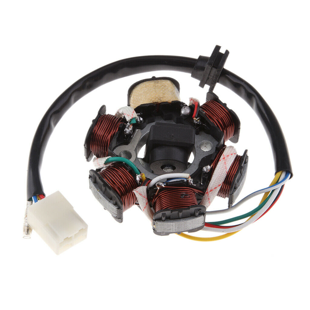 Magneto Coil Stator for 4 stroke 110cc bikes 125cc Engines ATV Quad Buggy