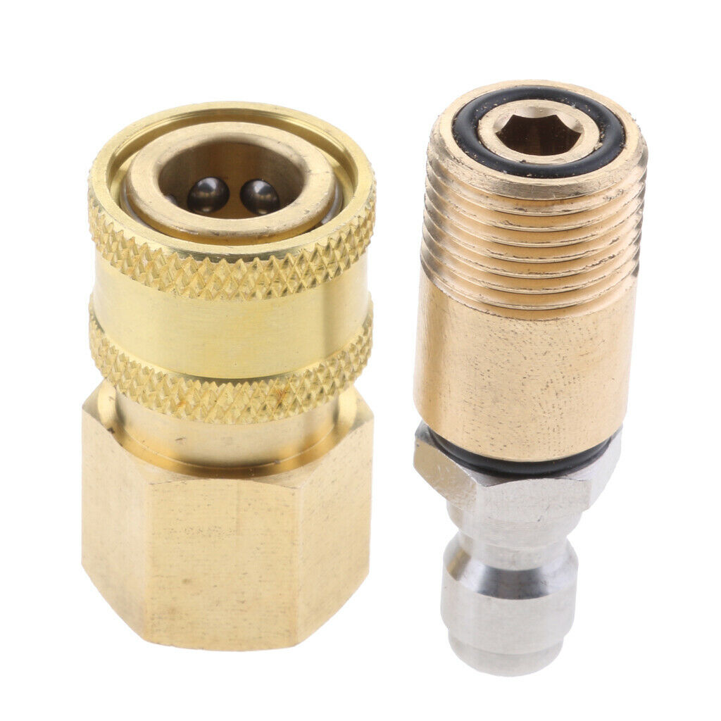 Snow Foam Lance Pressure Washer Adaptor 1/4'' Quick Connect Coupler Socket