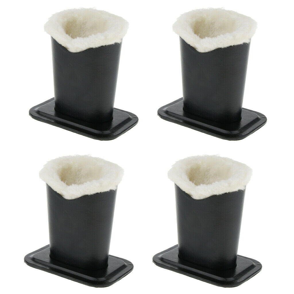 4pcs Plush Lined Desk Eyeglass Holder 11.6 x 8.1 x 12 cm
