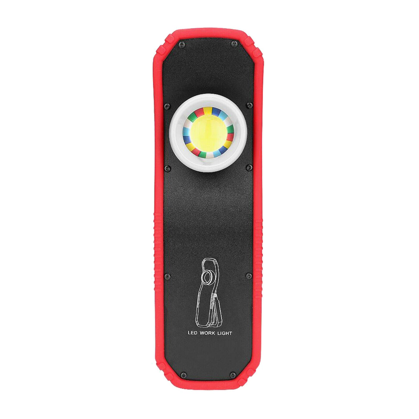 LED COB Torch Rechargeable Magnetic Camping Hanging Hook Lamp Lighting