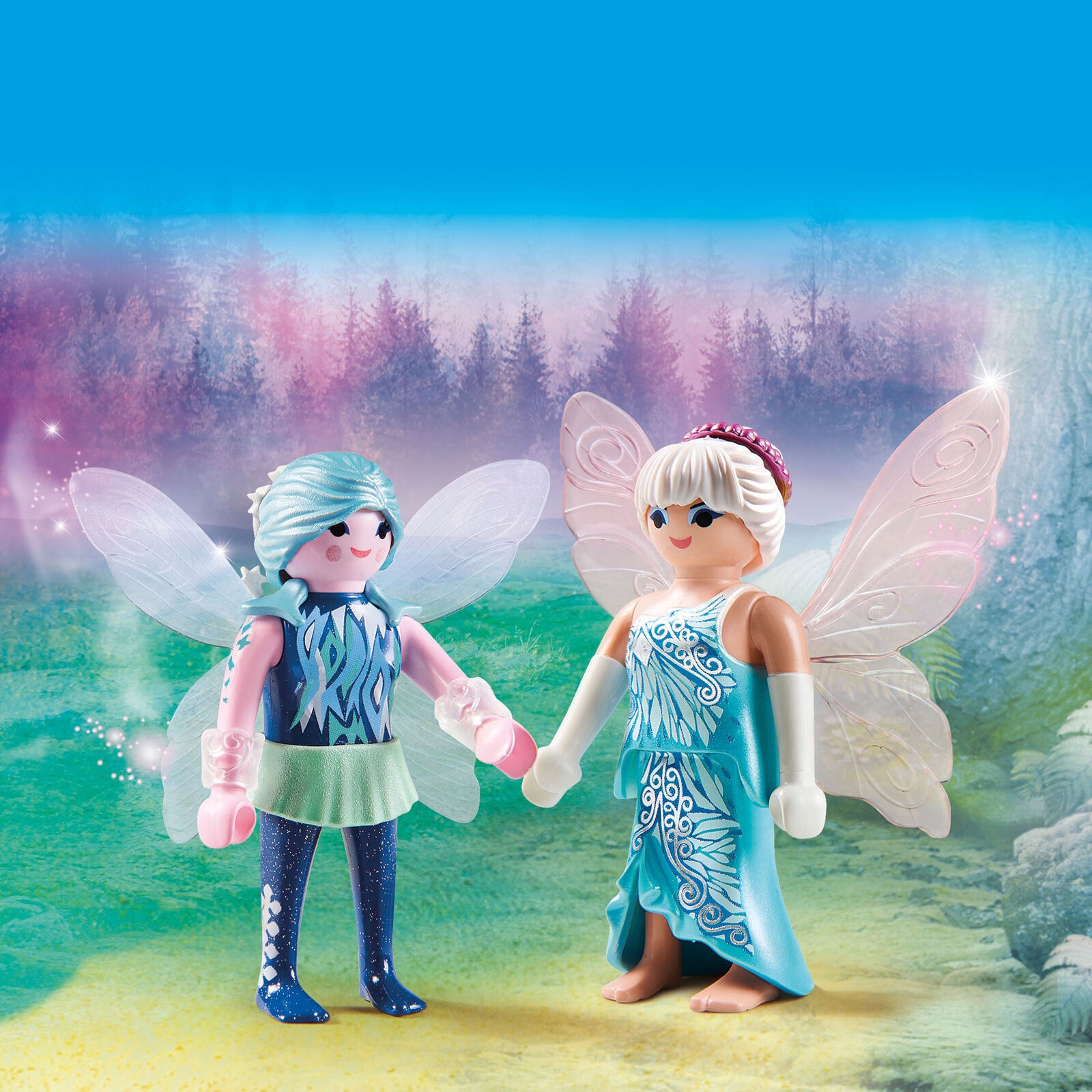 9447 Playmobil Fairies Duo Pack Winter Fairies Fairies Suitable for ages 4 years