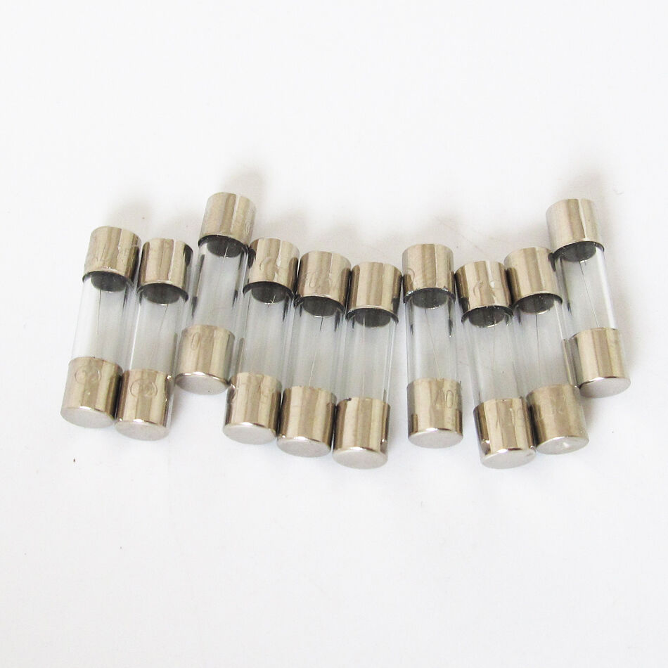 100pcs Glass Fast Blow Fuse 5x20mm 0.5A 250V Fast Quick Acting Blow Glass Tube
