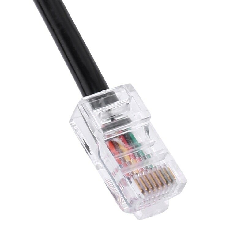 8pin Microphone Cable Cord for Icom Mobile Radio Speaker Mic HM-98 HM-133 HM-1G5