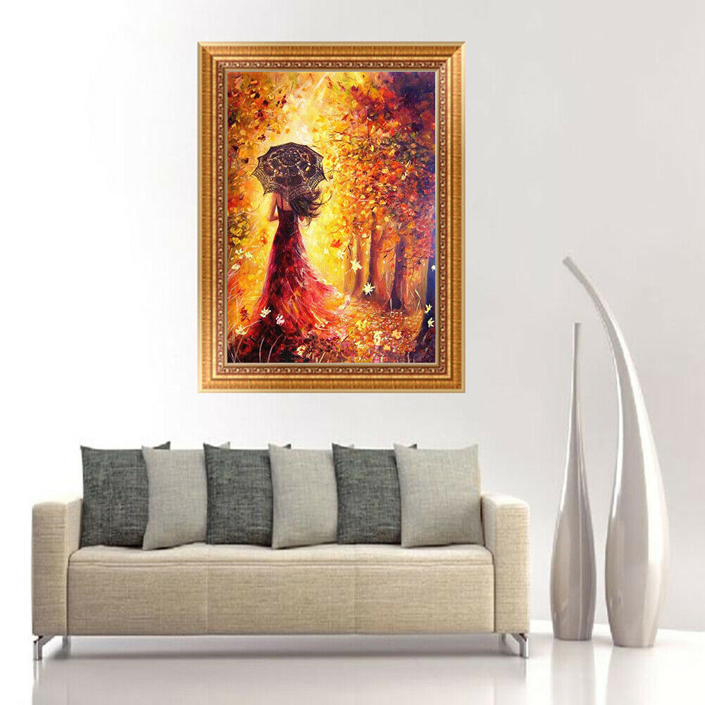 5D Full Drill DIY Diamond Painting Woman Back Cross Stitch Home Decoration