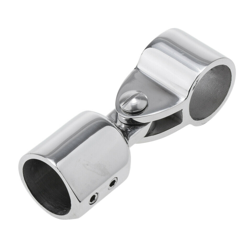 1x MARINE YACHT BOAT STAINLESS STEEL (25mm) EYE END   FOR BIMINI TOP FITTING