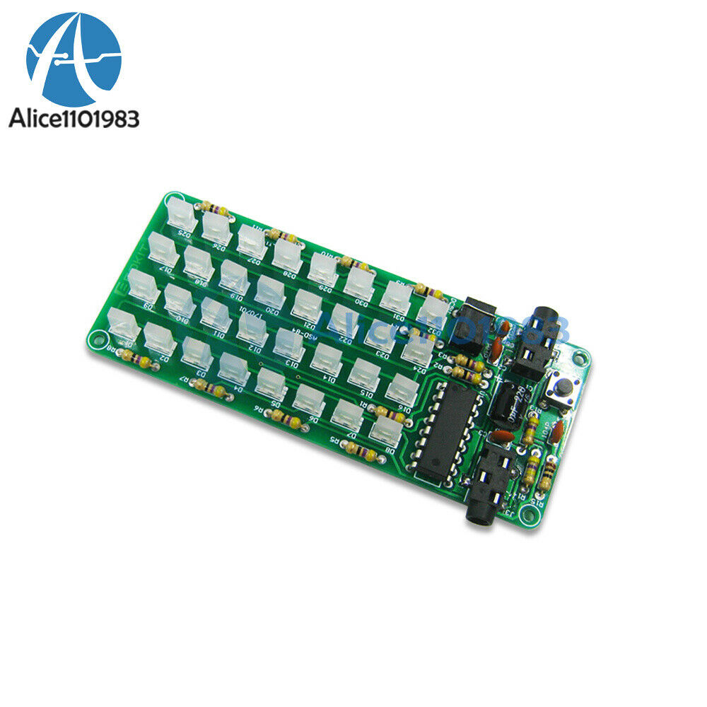 8*4 Audio Spectrum Indicator Electronic Production DIY Smd Soldering Board