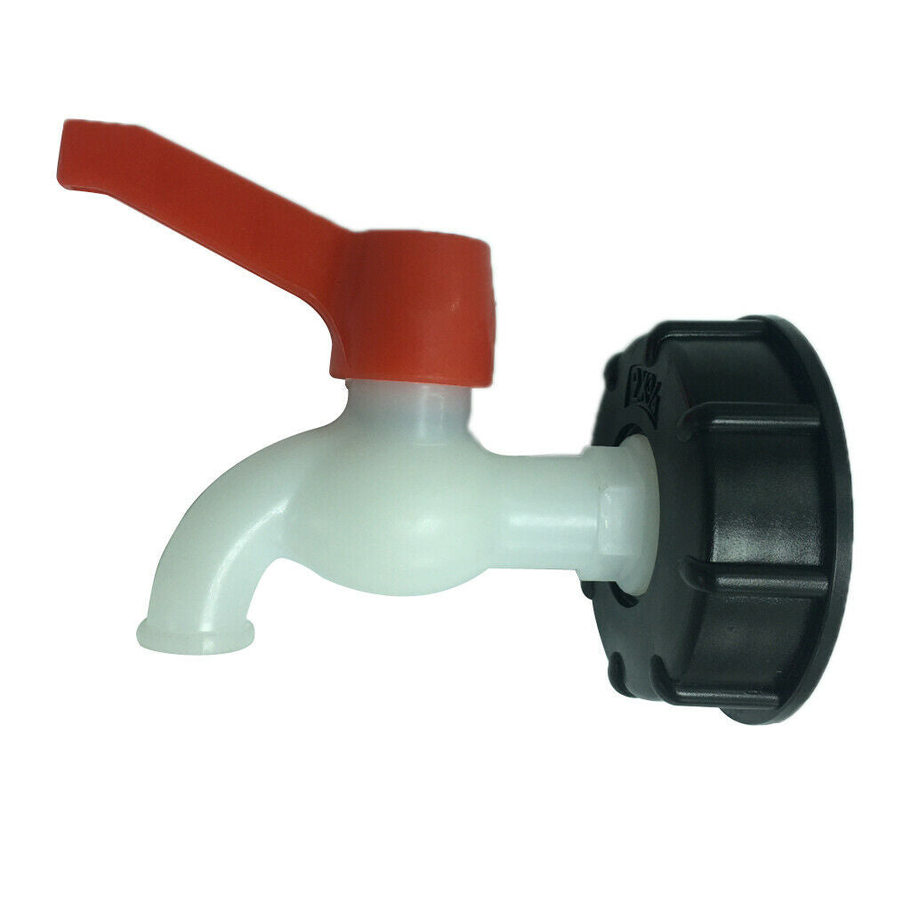 60mm Hose Valve Outlet Faucet Hose Connector Adapter For IBC Container