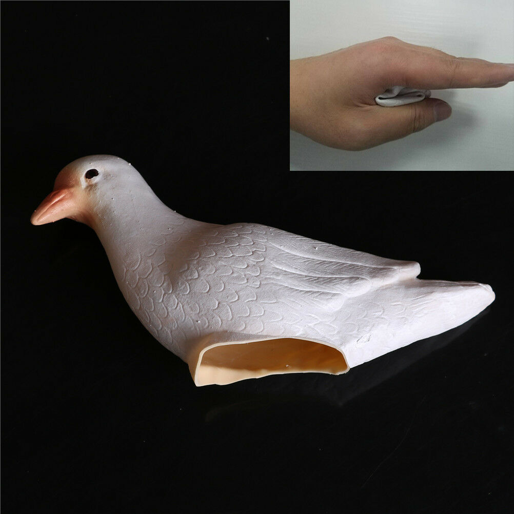 Funny magic Living Latex Dove Dove Magic propClose-up, magic tricks gimmickBDAU