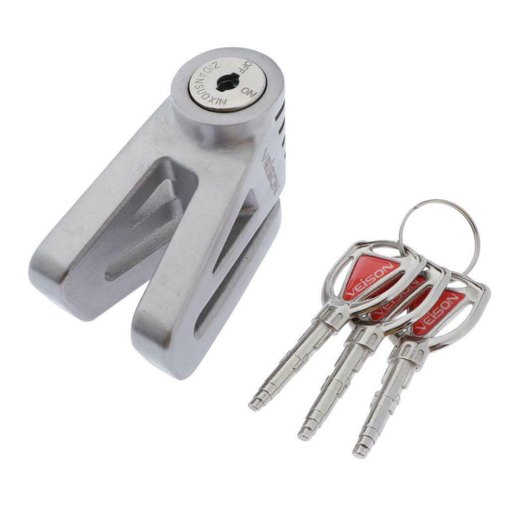 Anti-theft DT7 Disc Brake Lock Alarming Safety Aluminum Motorbike ATV Bike