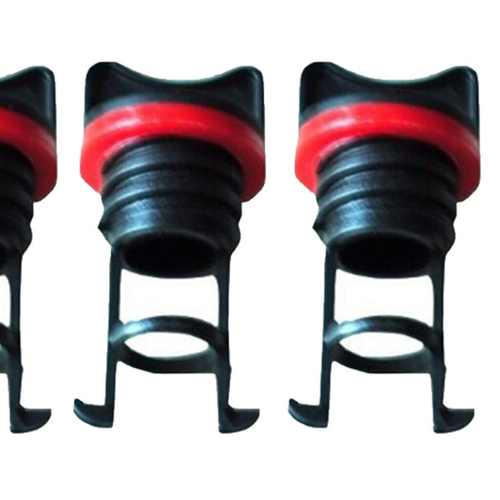 4 Pack Universal Kayak Dinghy Canoe Boat Hull Thread Drain Plugs Bung Kit for