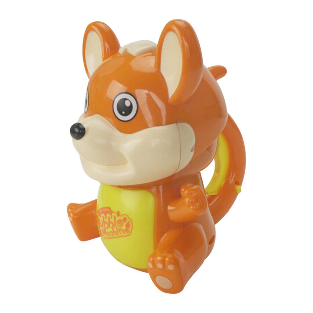 Cartoon Cute Kids Bubble Machine Animal Electric Bubble Maker Children Toys