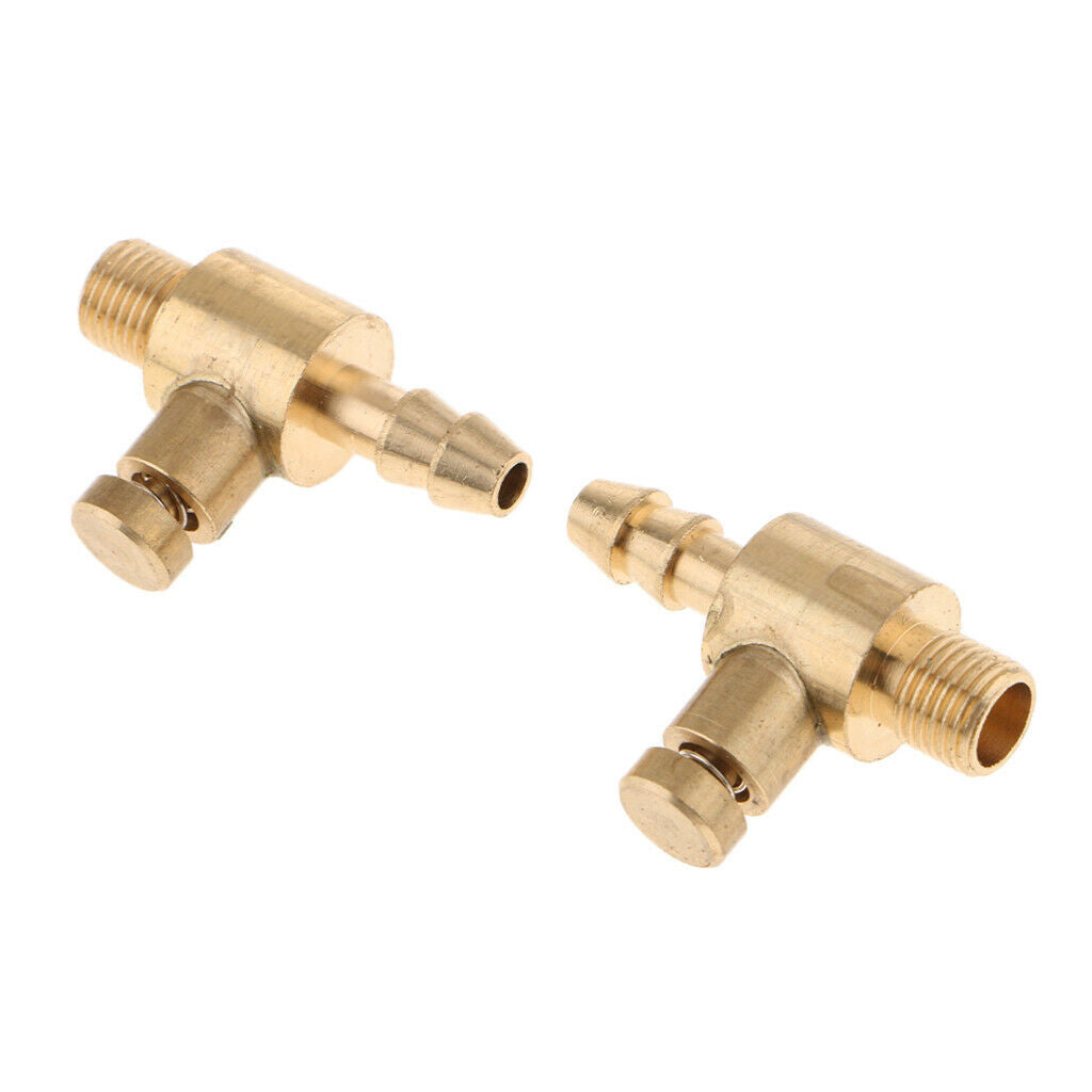 2 Pieces 6.5mm Air Pump Chuck Clip Tyre Valve Car Truck Tire Inflator Nozzle