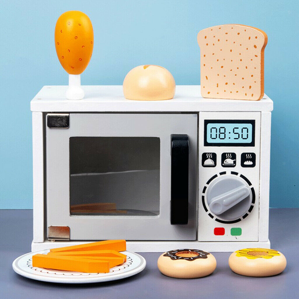 Microwave Oven Toys Children's Developmental Toys Fun Play Game Gift for Boys