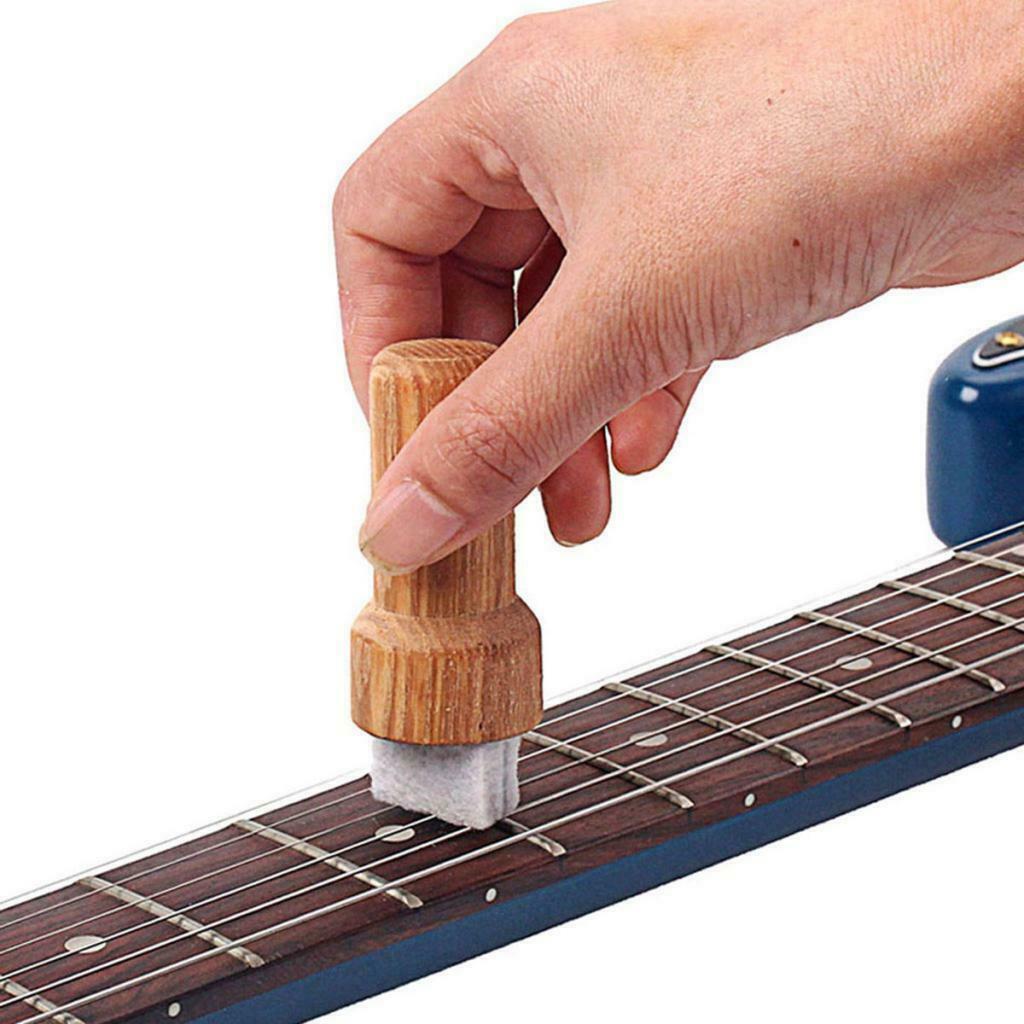 Wooden Guitar Ukulele String Cleaner Rust Removel Brush Parts Accessories
