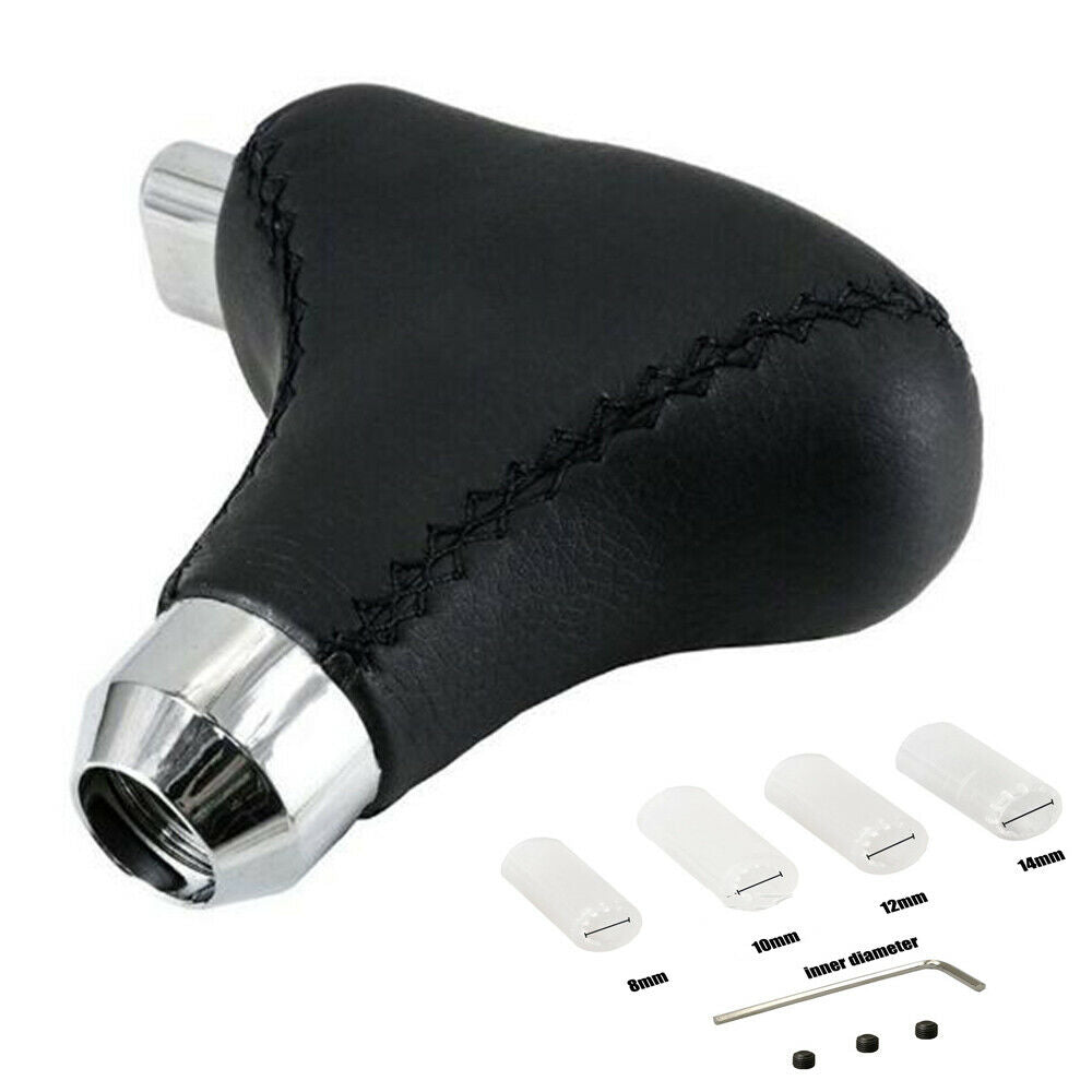 Universal  Automatic & Manual Gear Shift Knob Shifter Handle Lever Stick Black