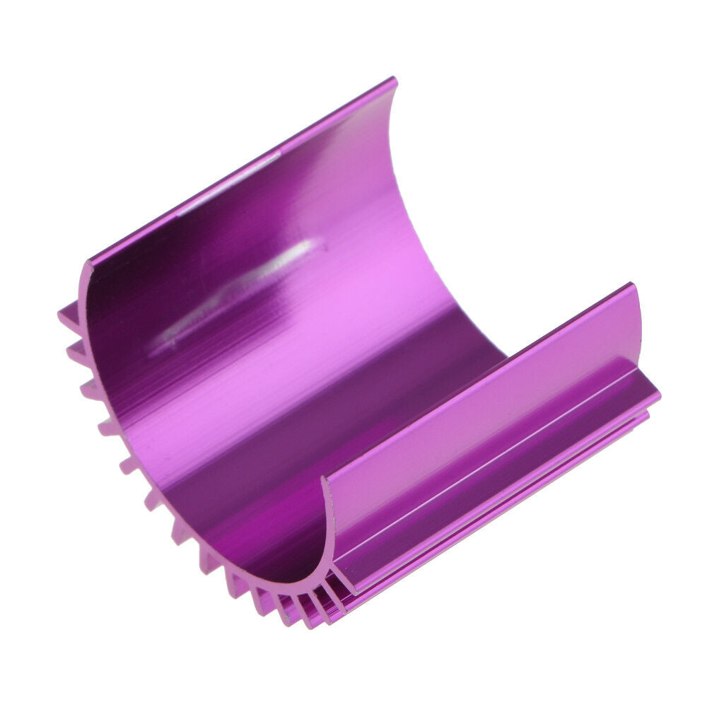 Purple Aluminum Motor Heat Sink Heatsink For 380/385/390/395 Size Motor