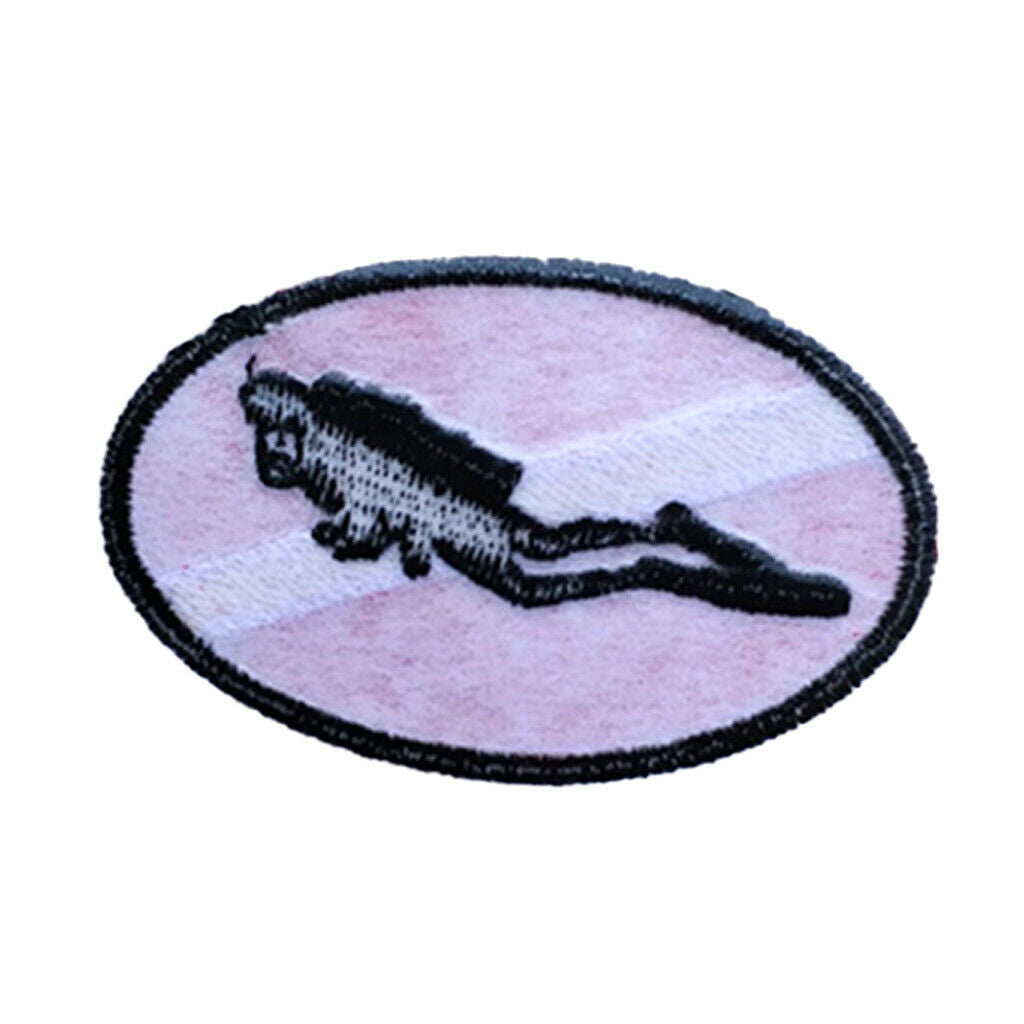 Scuba Diving Flag Patch 2 Pcs.